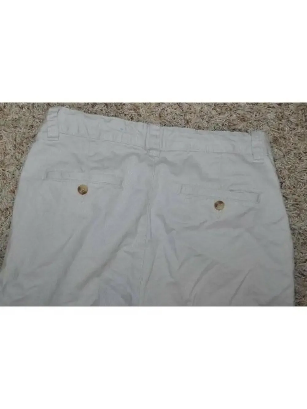 Boys Khakis The Childrens Place Pants 14 Beige Flat Front Adjustable Waist Dress